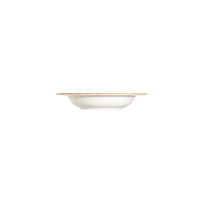 Hermia Orila Costa Juego de Cena de Porcelana 24 Piezas Blanco y Naranja Hermia Orila Costa Juego de Cena de Porcelana 24 Piezas Blanco y Naranja
